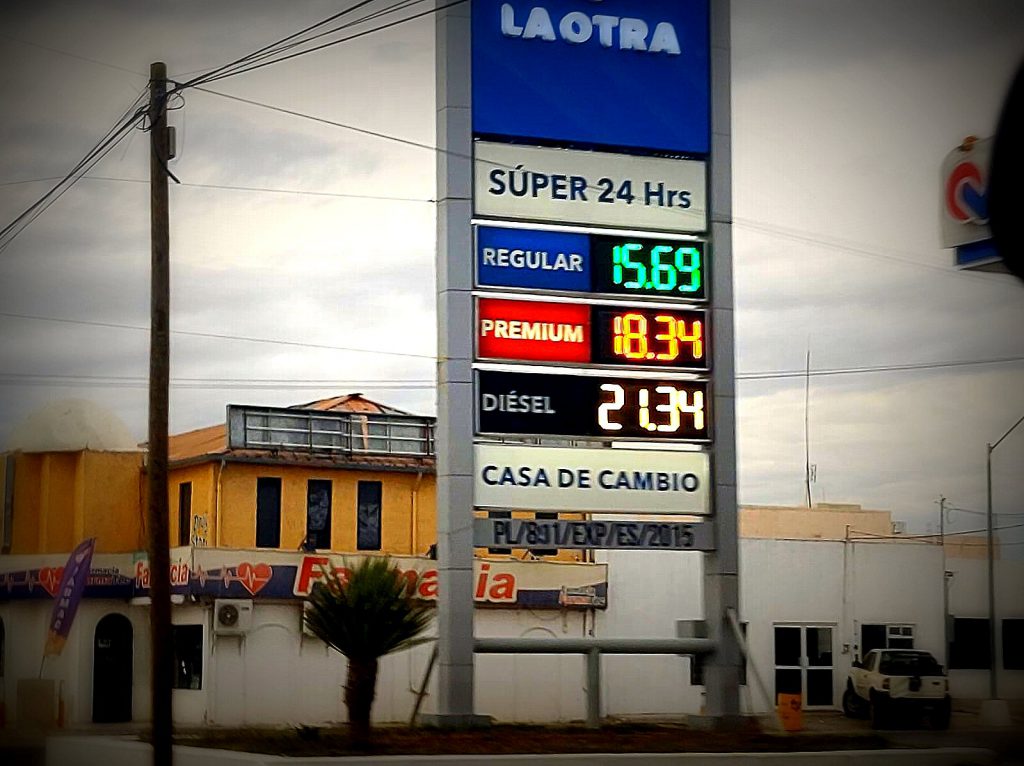 SUBE EL PRECIO DE LA GASOLINA EN OJINAGA – El Dictamen de Ojinaga