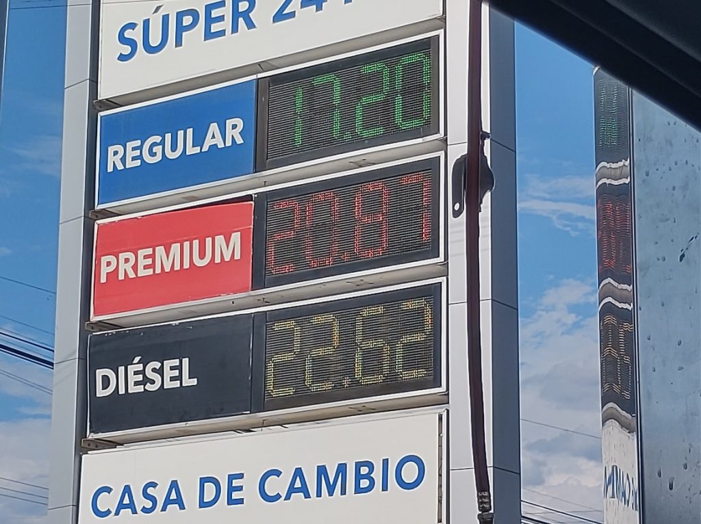 SUBE 22 CENTAVOS LA GASOLINA REGULAR EN OJINAGA – El Dictamen de Ojinaga